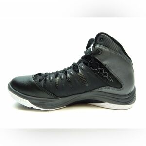 NEW JORDAN 2013 MEN'S PRIME FLY BLACK WHITE DARK GREY BASKETBALL SHOES Sz 13